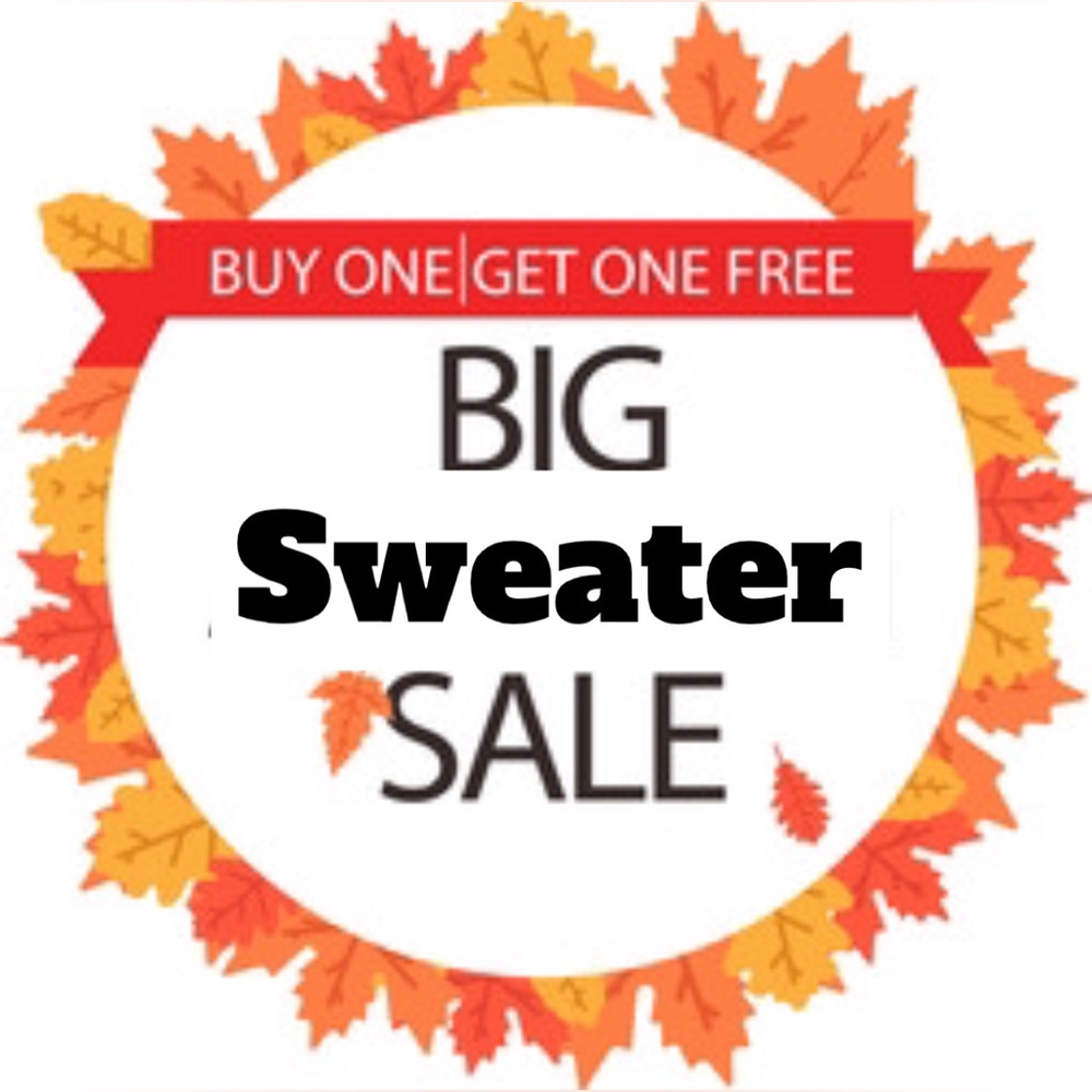 Autumn sweater sale!!!!